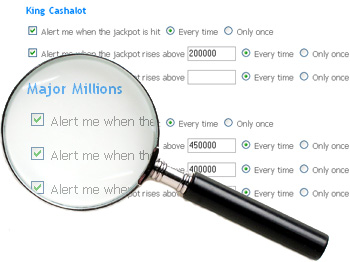 Jackpot Alerts