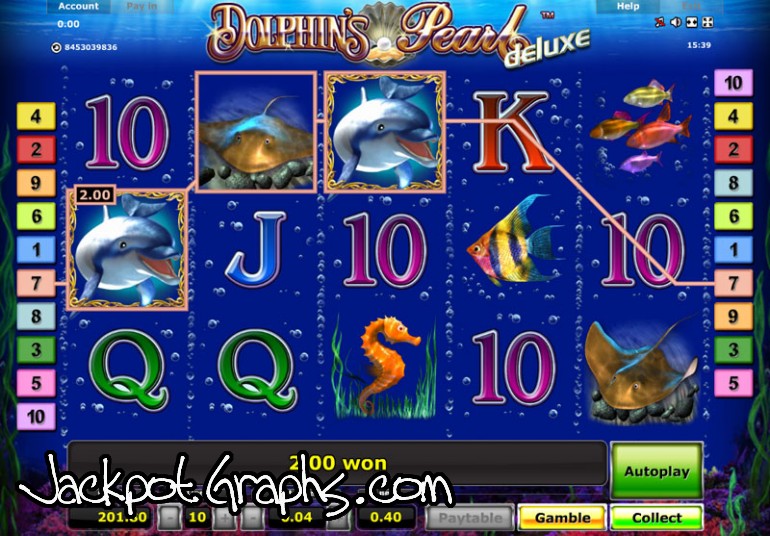 dolphins pearl deluxe 10 slot machines online casino games