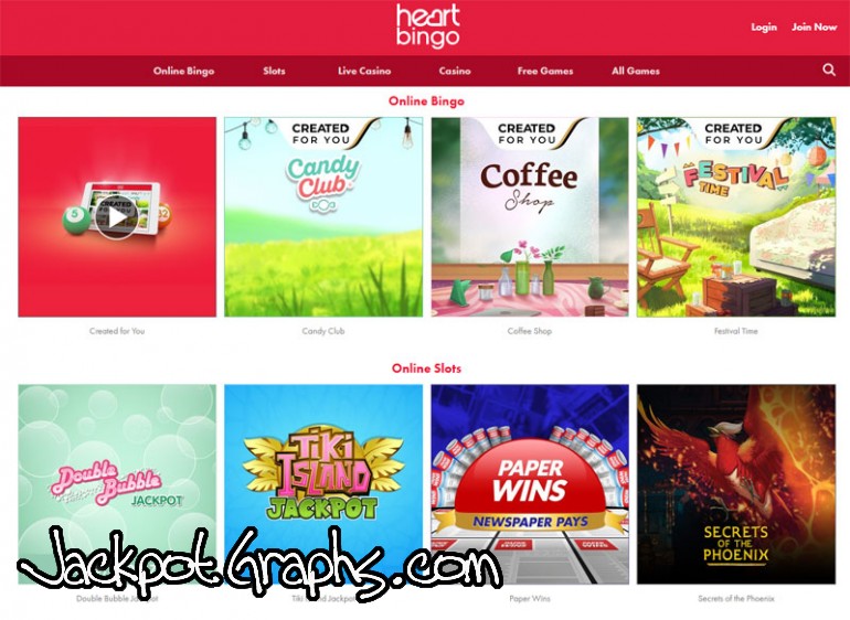 Heart Bingo Games Heart Bingo Games